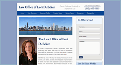 Desktop Screenshot of loriecker.com